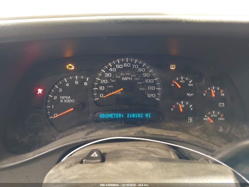 2005 Chevrolet Tahoe Ls VIN: 1GNEK13T05J210506 Lot: 43980640