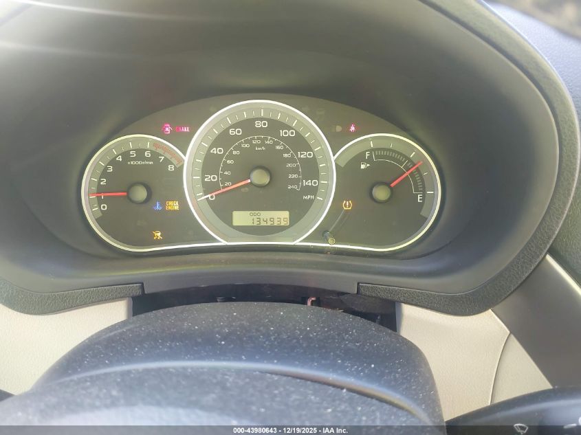 2009 Subaru Impreza Outback Sport VIN: JF1GH63619G805090 Lot: 43980643