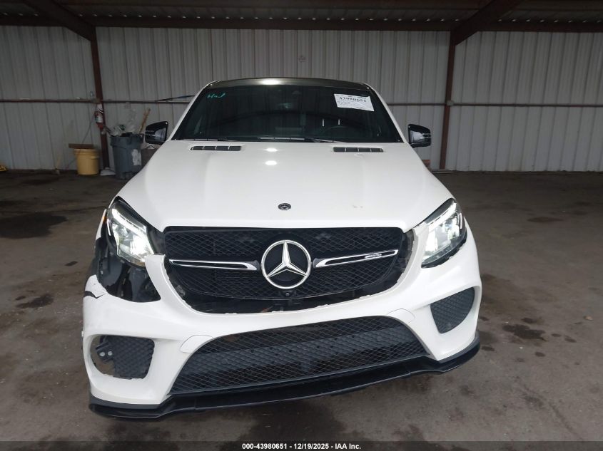 2019 Mercedes-Benz Amg Gle 43 Coupe 4Matic VIN: 4JGED6EB2KA155617 Lot: 43980651