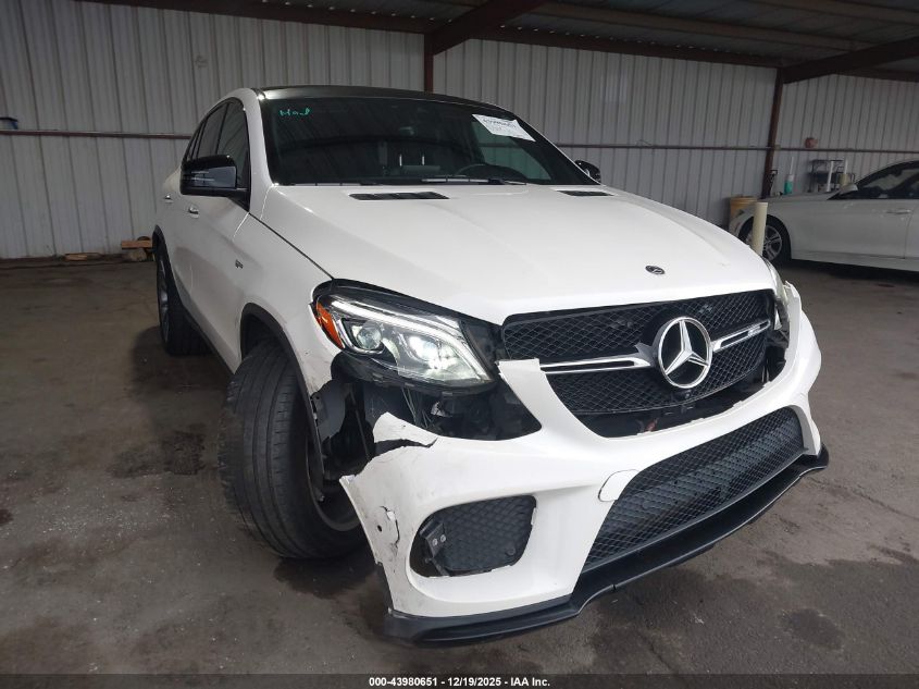 2019 Mercedes-Benz Amg Gle 43 Coupe 4Matic VIN: 4JGED6EB2KA155617 Lot: 43980651