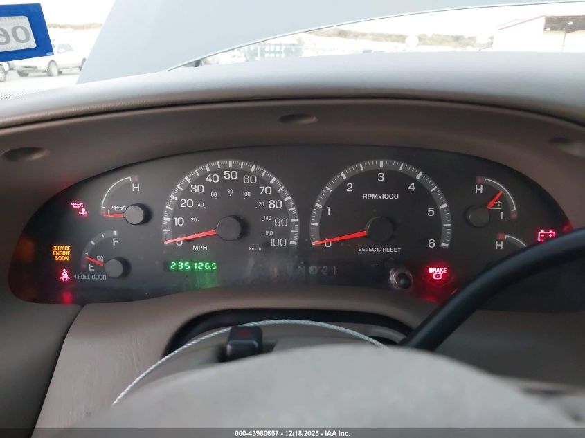 2003 Ford F-150 Lariat/Xlt VIN: 1FTRW07L93KB83512 Lot: 43980657