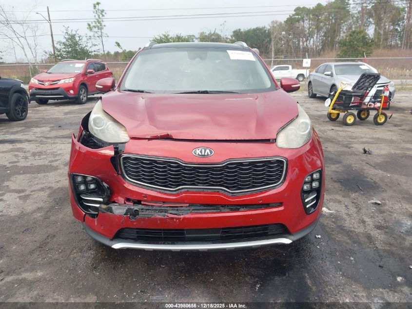 2017 Kia Sportage Sx Turbo VIN: KNDPR3A6XH7154937 Lot: 43980656