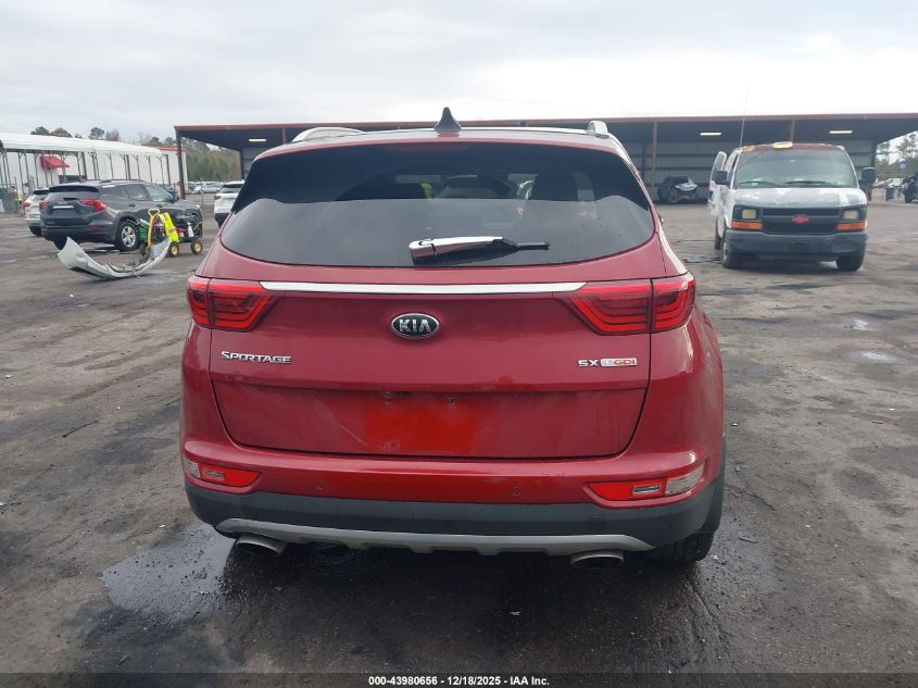 2017 Kia Sportage Sx Turbo VIN: KNDPR3A6XH7154937 Lot: 43980656