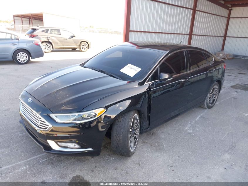 2017 Ford Fusion Se VIN: 3FA6P0HD1HR290330 Lot: 43980660