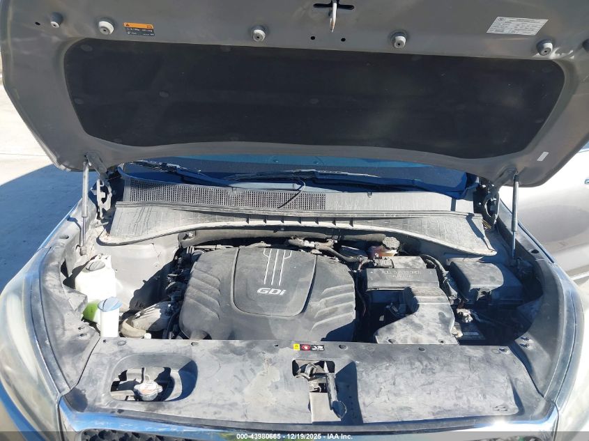 2018 Kia Sorento 3.3L Lx VIN: 5XYPG4A57JG354623 Lot: 43980665