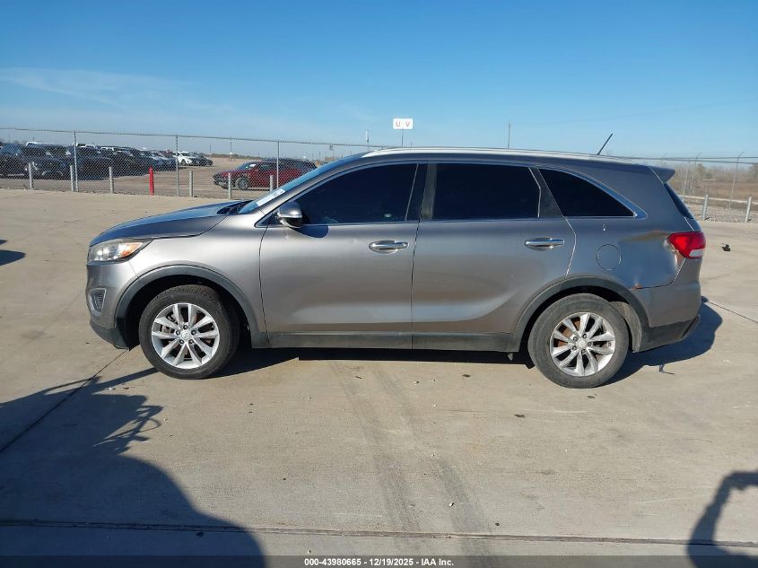 2018 Kia Sorento 3.3L Lx VIN: 5XYPG4A57JG354623 Lot: 43980665