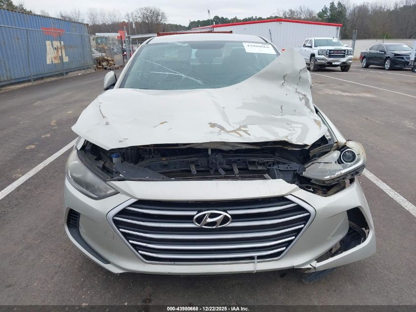 2017 Hyundai Elantra Se VIN: KMHD74LFXHU095459 Lot: 43980668
