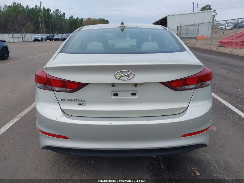 2017 Hyundai Elantra Se VIN: KMHD74LFXHU095459 Lot: 43980668