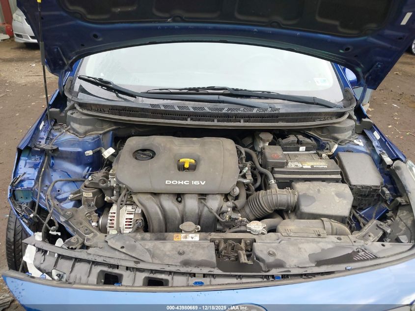 2017 Kia Forte Lx VIN: 3KPFK4A70HE161569 Lot: 43980669