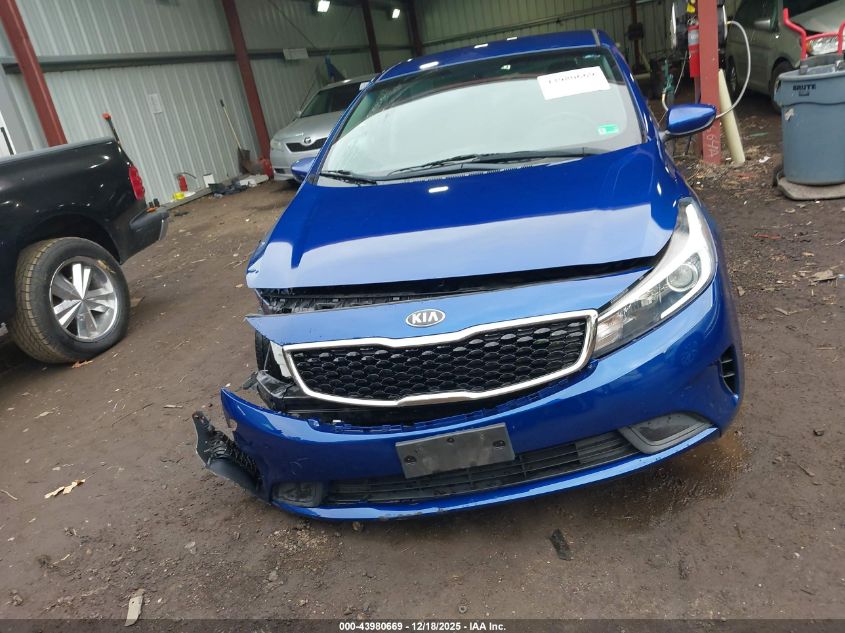 2017 Kia Forte Lx VIN: 3KPFK4A70HE161569 Lot: 43980669