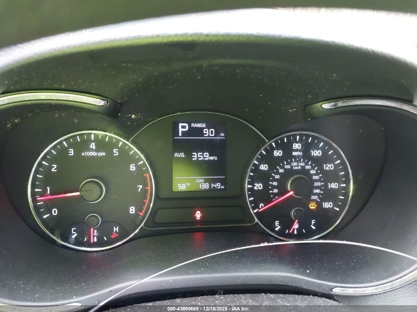 2017 Kia Forte Lx VIN: 3KPFK4A70HE161569 Lot: 43980669