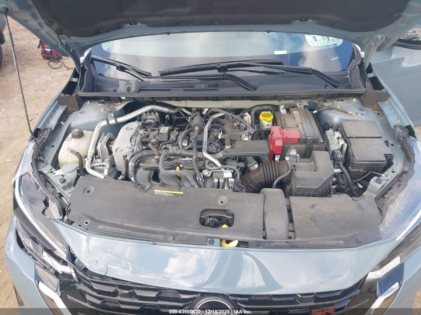 2025 Nissan Sentra Sr VIN: 3N1AB8DV2SY294595 Lot: 43980670