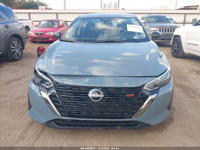 2025 Nissan Sentra Sr VIN: 3N1AB8DV2SY294595 Lot: 43980670
