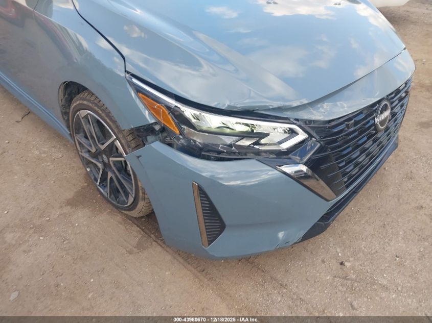 2025 Nissan Sentra Sr VIN: 3N1AB8DV2SY294595 Lot: 43980670