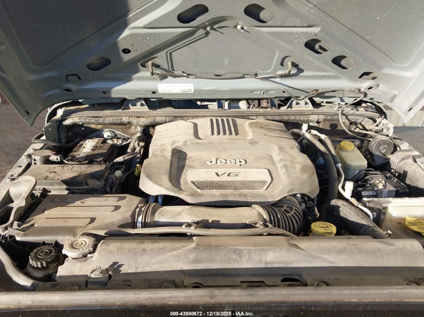 2015 Jeep Wrangler Willys Wheeler VIN: 1C4AJWAG2FL568323 Lot: 43980672