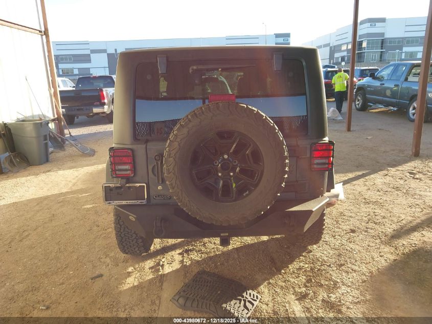 2015 Jeep Wrangler Willys Wheeler VIN: 1C4AJWAG2FL568323 Lot: 43980672