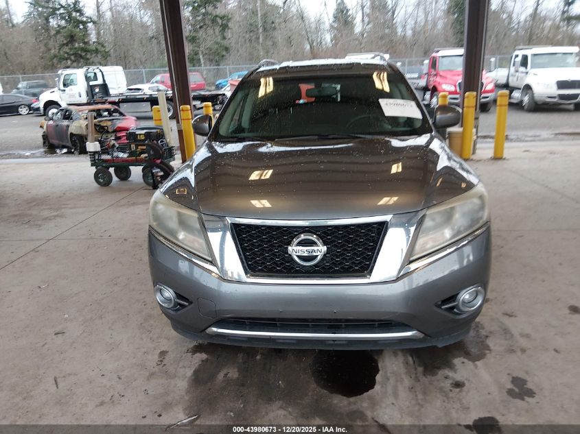 2015 Nissan Pathfinder Platinum/S/Sl/Sv VIN: 5N1AR2MN7FC666125 Lot: 43980673
