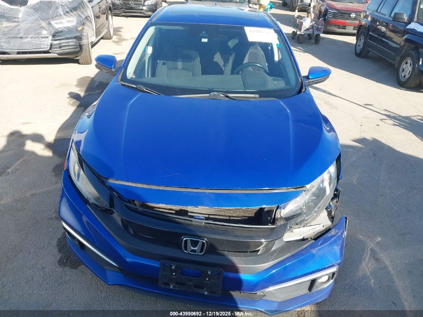 2019 Honda Civic Ex VIN: 19XFC1F37KE217175 Lot: 43980692
