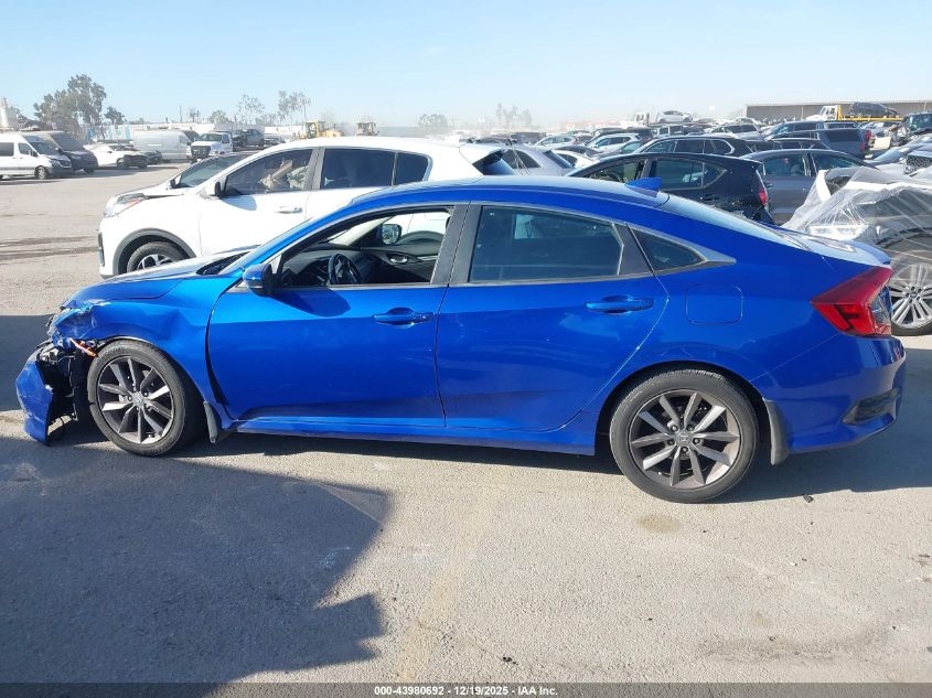 2019 Honda Civic Ex VIN: 19XFC1F37KE217175 Lot: 43980692