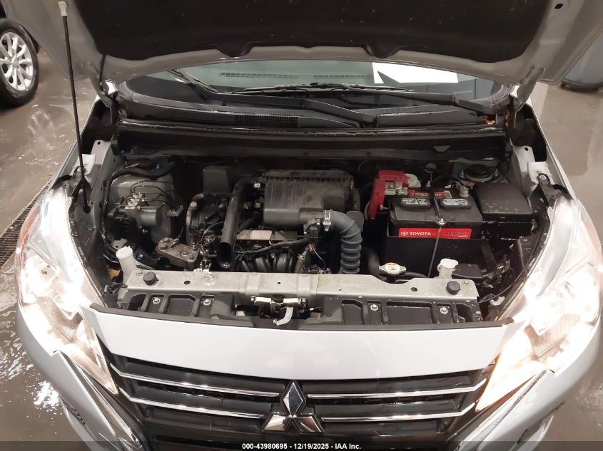 2022 Mitsubishi Mirage Es/Le VIN: ML32AUHJ7NH005444 Lot: 43980695