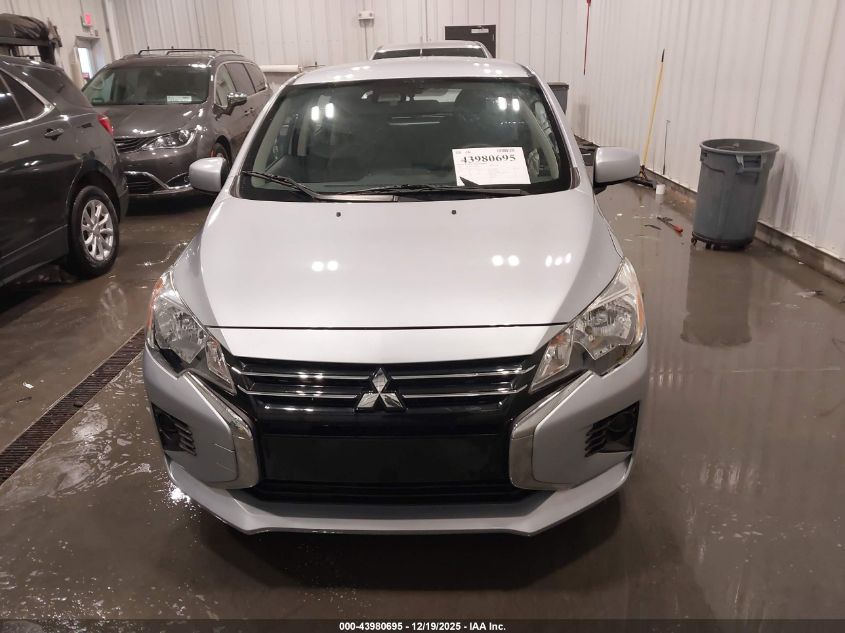 2022 Mitsubishi Mirage Es/Le VIN: ML32AUHJ7NH005444 Lot: 43980695