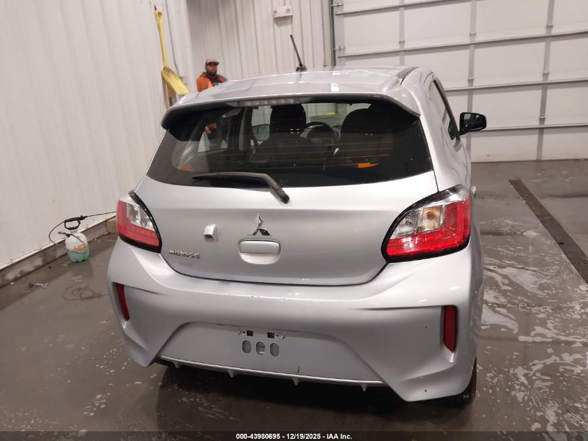 2022 Mitsubishi Mirage Es/Le VIN: ML32AUHJ7NH005444 Lot: 43980695