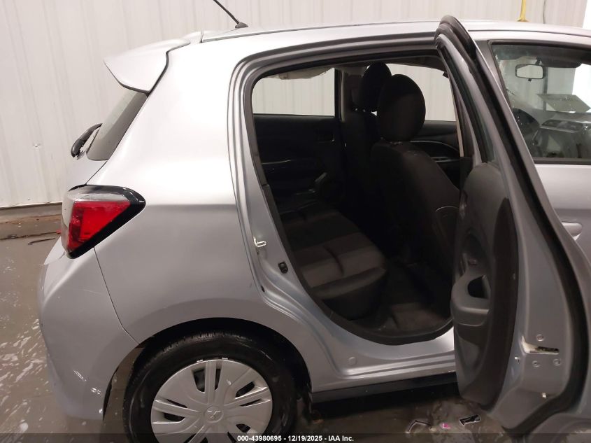 2022 Mitsubishi Mirage Es/Le VIN: ML32AUHJ7NH005444 Lot: 43980695