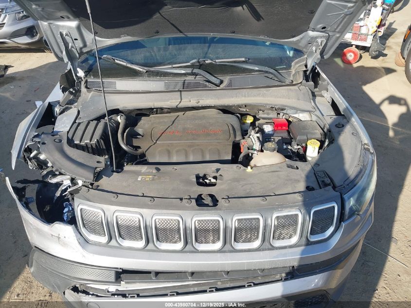 2022 Jeep Compass Sport Fwd VIN: 3C4NJCAB7NT136995 Lot: 43980704