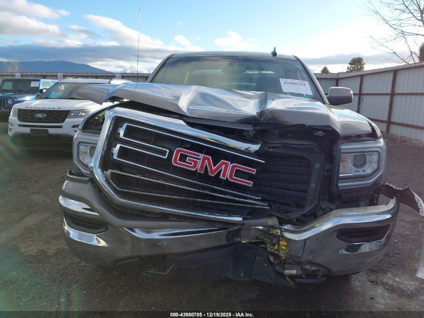 2017 GMC Sierra 1500 Sle VIN: 1GTV2MEC9HZ136628 Lot: 43980705
