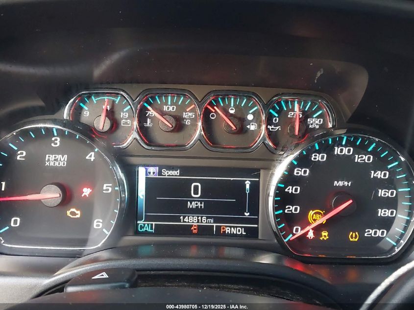 2017 GMC Sierra 1500 Sle VIN: 1GTV2MEC9HZ136628 Lot: 43980705