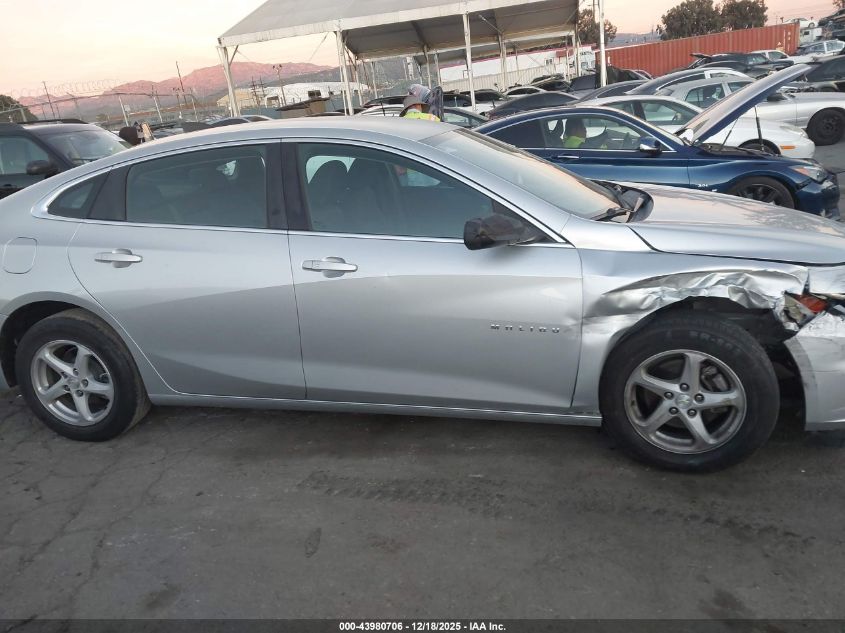 2017 Chevrolet Malibu Ls VIN: 1G1ZB5ST6HF222730 Lot: 43980706