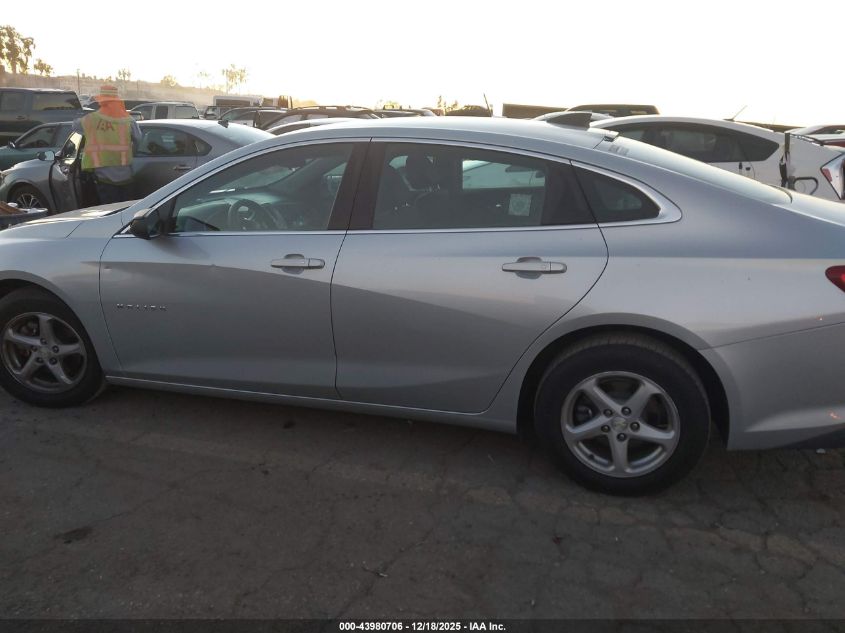 2017 Chevrolet Malibu Ls VIN: 1G1ZB5ST6HF222730 Lot: 43980706