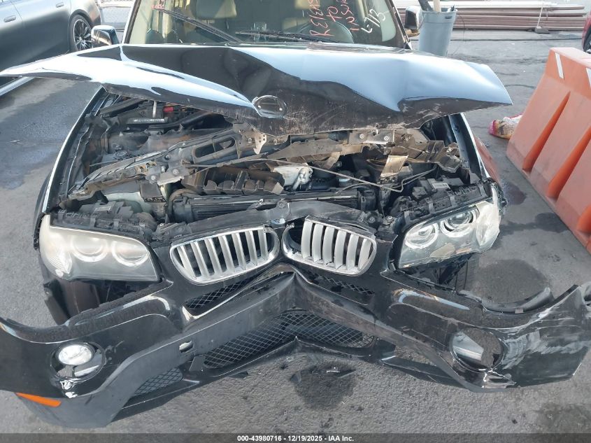 2008 BMW X3 3.0Si VIN: WBXPC93428WJ11718 Lot: 43980716