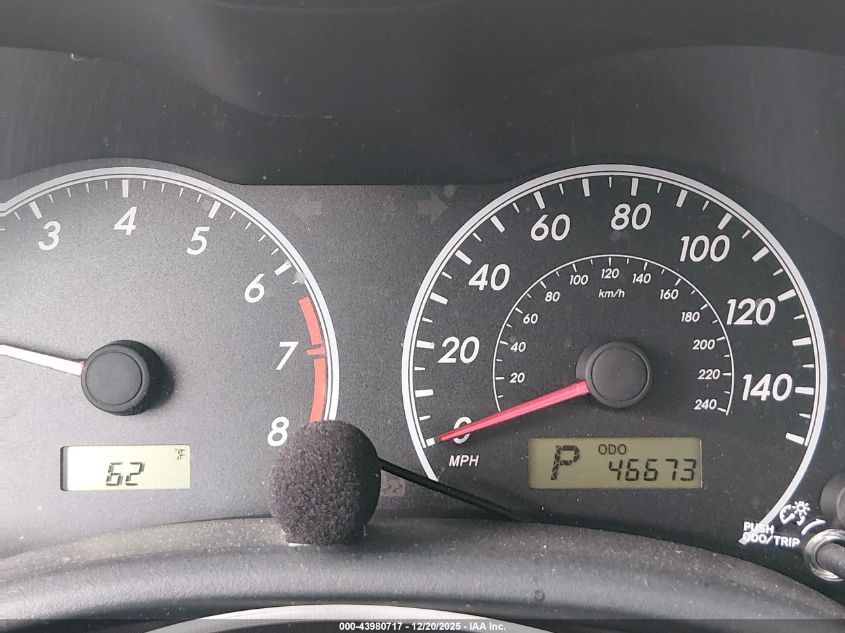 2011 Toyota Corolla Le VIN: 2T1BU4EE6BC646466 Lot: 43980717