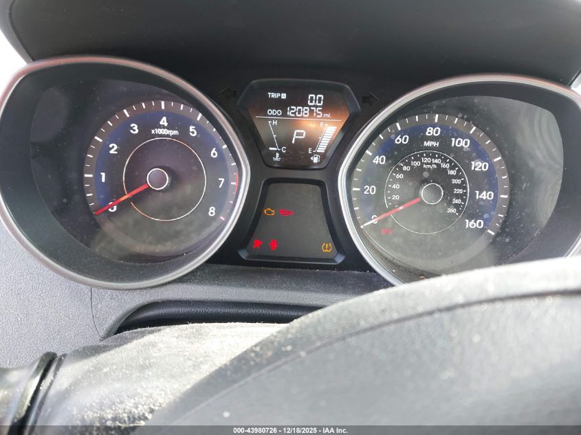 2012 Hyundai Elantra Gls VIN: 5NPDH4AE6CH133719 Lot: 43980726