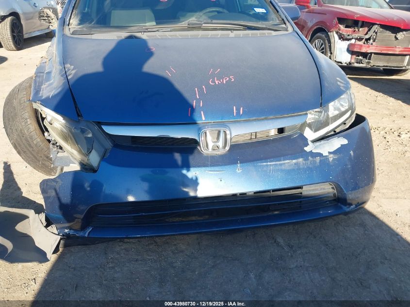 2007 Honda Civic Ex VIN: 1HGFA16847L072954 Lot: 43980730