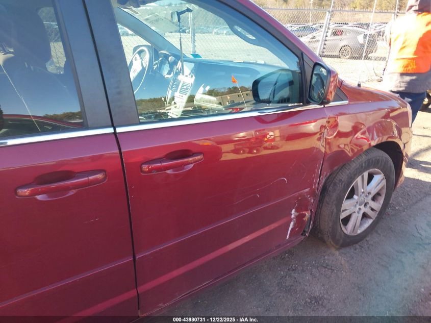 2011 Dodge Grand Caravan Crew VIN: 2D4RN5DG6BR711078 Lot: 43980731