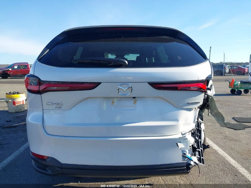 2025 Mazda Cx-90 3.3 Turbo Select Package VIN: JM3KKAHD4S1220195 Lot: 43980745