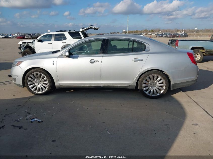 2014 Lincoln Mks VIN: 1LNHL9DK8EG600267 Lot: 43980756