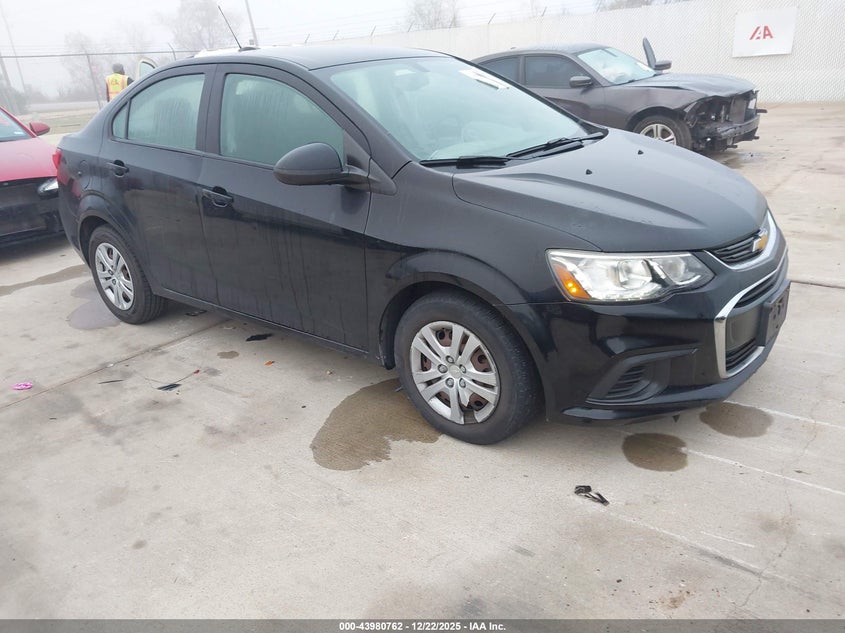 1G1JB5SH6H4163652 2017 Chevrolet Sonic Ls Auto auction photo 1