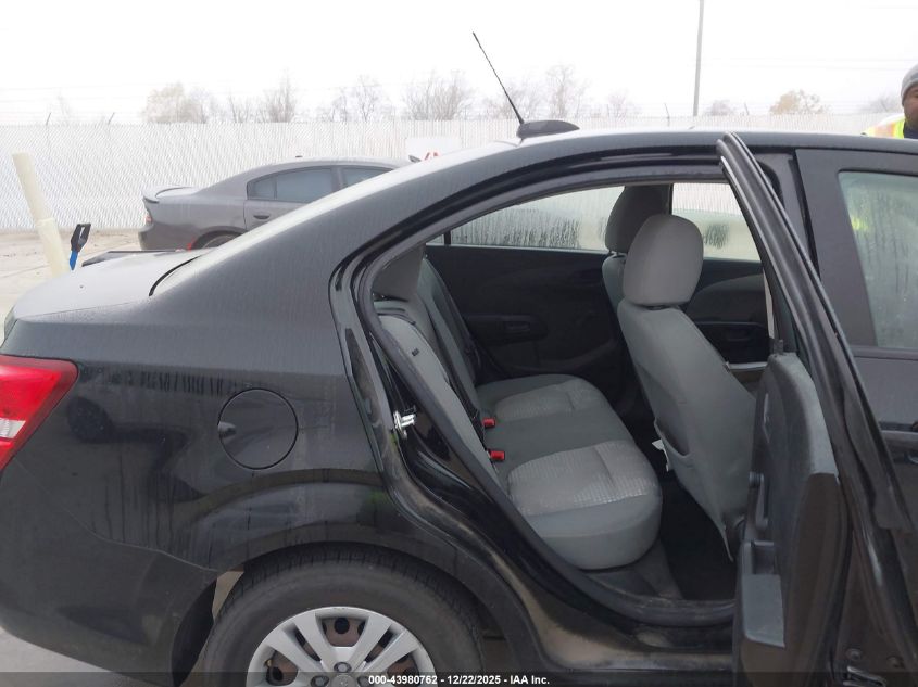 2017 Chevrolet Sonic Ls Auto VIN: 1G1JB5SH6H4163652 Lot: 43980762