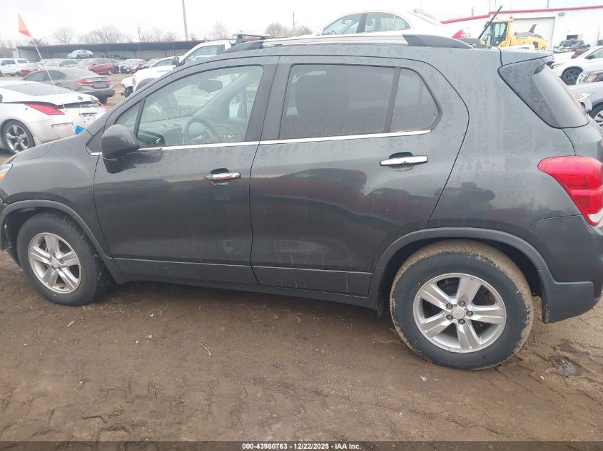 2017 Chevrolet Trax Lt VIN: 3GNCJLSB9HL278153 Lot: 43980763