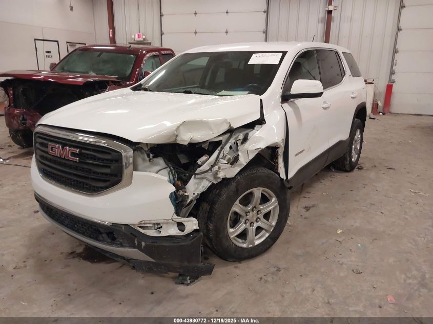 2019 GMC Acadia Sle-1 VIN: 1GKKNRLAXKZ294206 Lot: 43980772