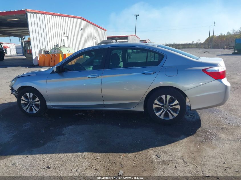 2014 Honda Accord Lx VIN: 1HGCR2F36EA053627 Lot: 43980777