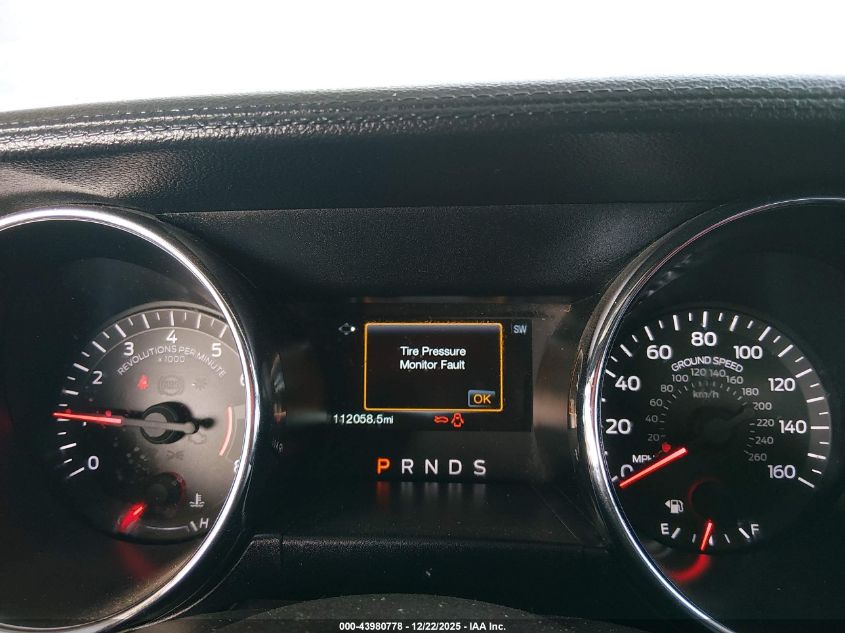 2015 Ford Mustang V6 VIN: 1FA6P8AM3F5339701 Lot: 43980778