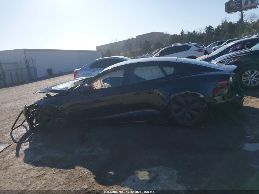 2024 Tesla Model S Long Range VIN: 5YJSA1E55RF537056 Lot: 43980786
