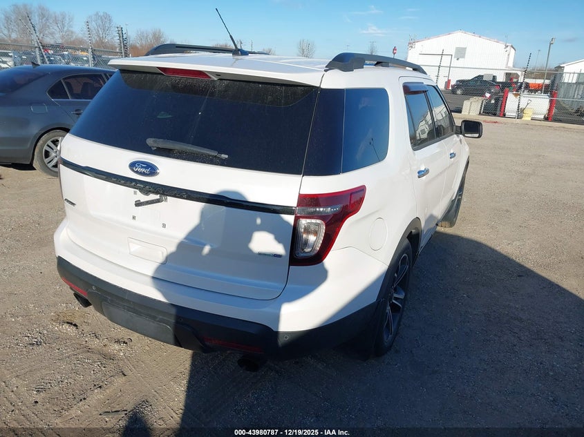 Vin: 1fm5k8gt3dgb83823, lot: 44476483, ford explorer sport 20134