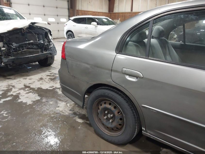 2004 Honda Civic Lx VIN: 2HGES165X4H636159 Lot: 43980789