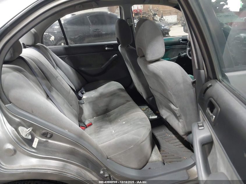 2004 Honda Civic Lx VIN: 2HGES165X4H636159 Lot: 43980789