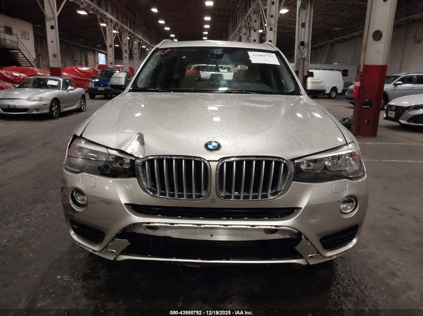 2016 BMW X3 xDrive28D VIN: 5UXWY3C56G0N87342 Lot: 43980792